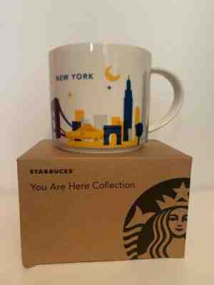 2017 Starbucks New York NYC You are Here Collector Mug NEW IN BOX - Sold on eBay Jun, 23rd 2019 for $16.99