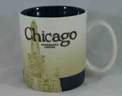 Starbucks Chicago 2008 Global Icon Collector Series 16 oz Coffee Mug - Sold on eBay Jun, 23rd 2019 for $18.99