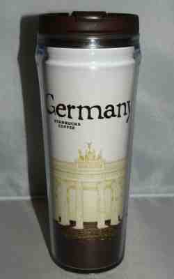 Starbucks Coffee Mug 2009 Germany Travel 12oz Tumbler Global Icon Series Brown - Sold on eBay Jun, 23rd 2019 for $16.99