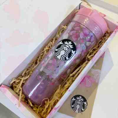 Starbucks Japan SAKURA Cherry Blossom 2019 Tumbler Petal 473ml NEW - Sold on eBay Jun, 23rd 2019 for $31.00