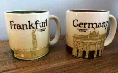 Starbucks Coffee Mugs Cups Demitasse Germany Frankfort Collector Series 3 oz - Sold on eBay Jun, 23rd 2019 for $22.00