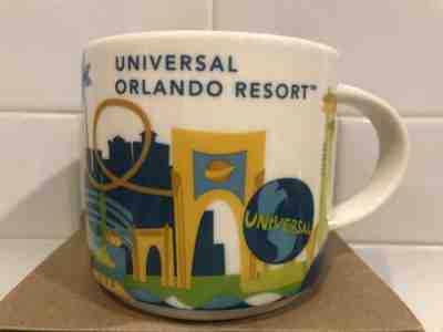 Starbucks UNIVERSAL ORLANDO RESORT Mug You Are Here YAH - Sold on eBay Jun, 22nd 2019 for $39.95