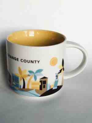 New Starbucks YOU ARE HERE COLLECTION Mug Orange County 14 oz - Sold on eBay Jun, 22nd 2019 for $24.99