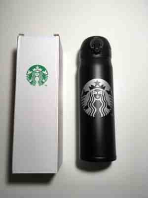 Starbucks Stainless Steel Vacuum Sealed Thermos Hot/ Cold Coffee/Water Bottle - Sold on eBay Jun, 22nd 2019 for $16.00