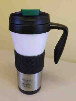 Starbucks 16 oz Doubled Walled Stainless Steel Coffee Cup Tumbler Travel Mug - Sold on eBay Jun, 22nd 2019 for $23.85