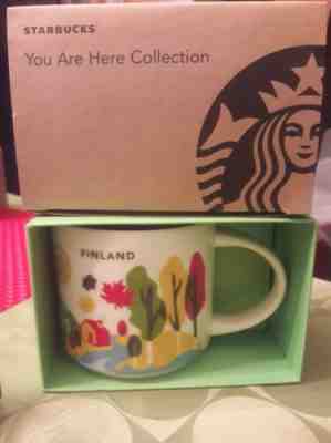 NIB With SKU STARBUCKS  FINLAND  You Are Here (YAH)  14 Oz Mug. Rare - Sold on eBay Jun, 22nd 2019 for $48.00