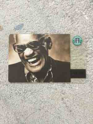 Starbucks RAY CHARLES Gift Card - Original 2004 - Used HTF $0 Balance No Value - Sold on eBay Jun, 22nd 2019 for $17.99