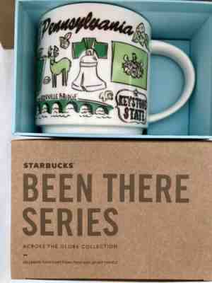 Starbucks Coffee 14oz Been There Series Mug PENNSYLVANIA Cup NWT & box - Sold on eBay Jun, 22nd 2019 for $18.95
