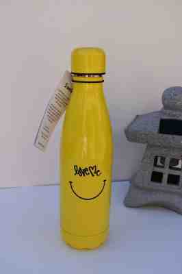  CURTIS KULIG LOVE ME YELLOW HAPPY FACE WATER BOTTLE 17 oz SWELL STARBUCKS V1 - Sold on eBay Jun, 22nd 2019 for $28.00