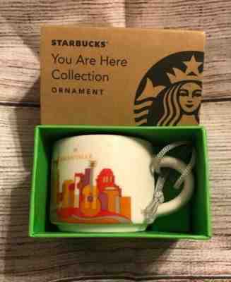 NEW Starbucks Nashville Tennessee TN Ornament You Are Here 2oz Mug - Sold on eBay Jun, 22nd 2019 for $32.99