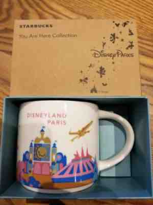Starbucks Disneyland Paris Mug YAH You Are Here Disney Mint New - Sold on eBay Jun, 22nd 2019 for $50.00