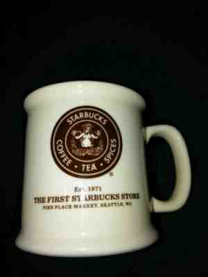 Starbucks Banned Nude Logo First Starbucks Store Pikes Place Market Seattle Mug - Sold on eBay Jun, 22nd 2019 for $22.00