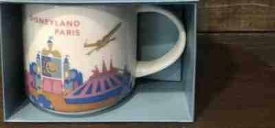 Starbucks Disneyland Paris Mug YAH You Are Here Disney New - Sold on eBay Jun, 22nd 2019 for $65.00