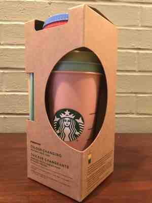 Starbucks Color Changing Cold Cup Tumbler Set of 5  SUMMER - Sold on eBay Jun, 21st 2019 for $84.99