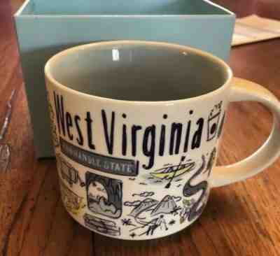 Starbucks "Been There Series" Coffee Cup Mug - West Virginia WV - Sold on eBay Jun, 21st 2019 for $29.99