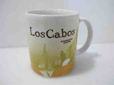 Rare Starbucks Coffee Los Cabos Mexico Yellow Sailboat Icon Global 16 fl oz Mug  - Sold on eBay Jun, 21st 2019 for $715.00