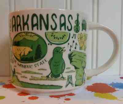 2017 STARBUCKS ARKANSAS COLLECTOR BEEN THERE SERIES MUG 14 OZ  - Sold on eBay Jun, 21st 2019 for $22.99