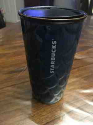 STARBUCKS 2017 ANNIVERSARY BLUE SCALE CERAMIC (10 oz) TUMBLER *BRAND NEW!! - Sold on eBay Jun, 21st 2019 for $15.50