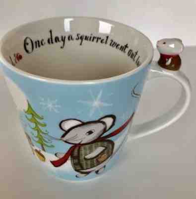 NEW 2010 Starbucks Coffee Mug Huxley Mouse & Squirrel Friend Acorn 3.5" H - Sold on eBay Jun, 21st 2019 for $24.99