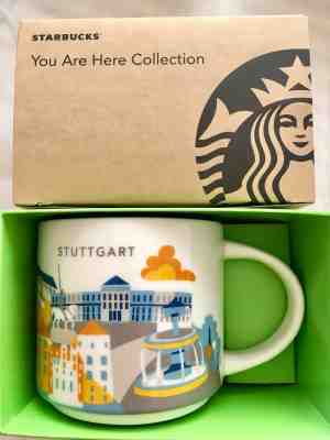 Lot of 8 Starbucks Coffee YAH Mugs 14oz from Germany You Are Here Cups w/ SKU