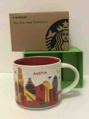 STARBUCKS - YAH Collection - YOU ARE HERE - AUSTIN - 14 oz Coffee Mug/Cup - NEW - Sold on eBay Jun, 21st 2019 for $29.99