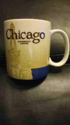 STARBUCKS City Collector Series Coffee  Mug Chicago Illinois 6 oz- 2009 - Sold on eBay Jun, 21st 2019 for $18.95