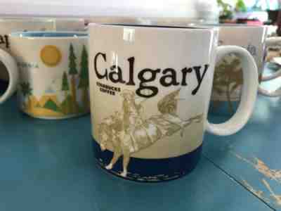 Calgary Canada Starbucks Mug 2009 16oz - Sold on eBay Jun, 21st 2019 for $46.00