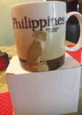 NIB 2014 Starbucks Coffee Philippines Pilipinas Icon Series Coffee Mug 16 Ounces - Sold on eBay Jun, 21st 2019 for $28.00