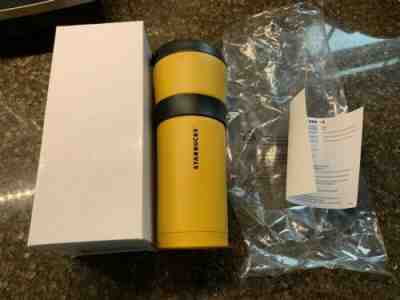 Starbucks  Stainless MAX Tumbler 16oz NWT  RARE!New In Box Color Max Honey - Sold on eBay Jun, 21st 2019 for $19.99