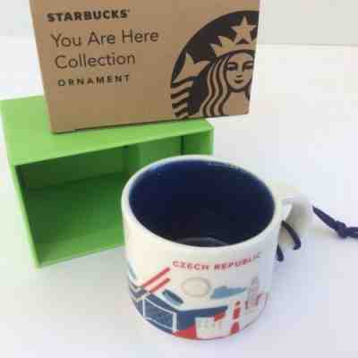 Starbucks Czech Republic Miniature Ornament Mug You Are Here  2 Oz New - Sold on eBay Jun, 21st 2019 for $18.00