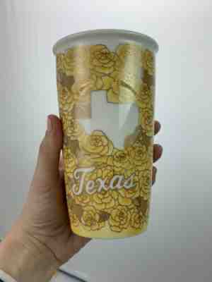 Starbucks Yellow Rose of TEXAS 2016 Travel Mug w Lid Local Collection NEW! - Sold on eBay Jun, 21st 2019 for $45.00