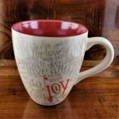 2005 Starbucks Live in Joy Peace & Love Holiday Coffee Mug  - Sold on eBay Jun, 21st 2019 for $15.37