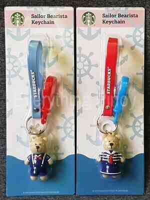 Starbucks Philippines SAILOR BEARISTA KEYCHAIN Boy & Girl Set 2019 - Sold on eBay Jun, 21st 2019 for $24.99
