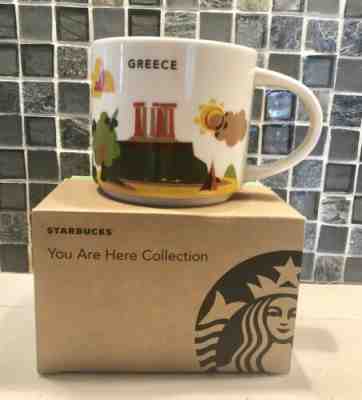 Starbucks Mug Greece You Are Here YAH City Mug W Box - Sold on eBay Jun, 21st 2019 for $34.99