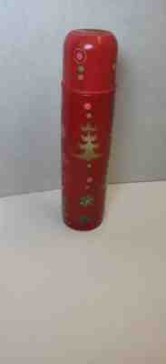 STARBUCKS 2006 Red Holiday Tree Metal Thermos Pylones 17 oz Free Shipping - Sold on eBay Jun, 21st 2019 for $19.99