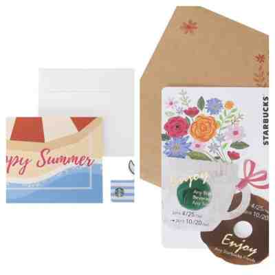 Starbucks Japan Greeting Cards and Gift Cards  - Sold on eBay Jun, 21st 2019 for $41.00