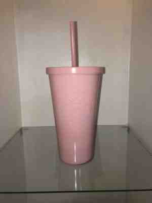 Starbucks 16 oz. Pink Tumbler with Pink Straw - Sold on eBay Jun, 21st 2019 for $47.90