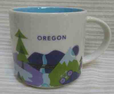 Starbucks You Are Here Oregon YAH Mug 14 oz. - Sold on eBay Jun, 20th 2019 for $15.00