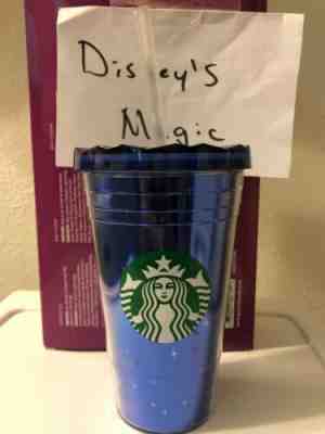 Starbucks Disneyland 60th Anniversary Diamond Celebration Tumbler Blue Cup New - Sold on eBay Jun, 20th 2019 for $16.99