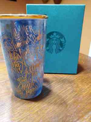Starbucks Mermaid Siren Song Ceramic Double Wall 12 oz Blue-green Tumbler 2016 - Sold on eBay Jun, 20th 2019 for $79.99