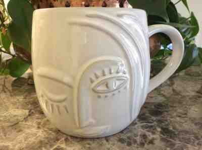 Starbucks Coffee Mug Winking Mermaid Face Tail Siren 2013 White Cup Excellent - Sold on eBay Jun, 27th 2019 for $24.00
