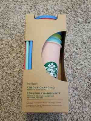 2019 Starbucks Color Changing Reusable Cold Cups -  New - Sold on eBay Jun, 27th 2019 for $70.00