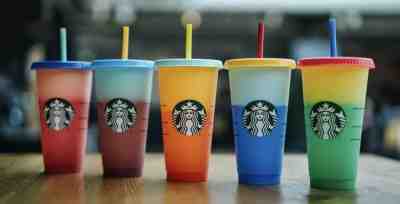 Starbucks Color Changing Cold Cups - NIB - Set of 5 - Sold on eBay Jun, 27th 2019 for $59.99