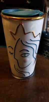 NWT~ Starbucks 2017 Anniversary Collection Siren Face 10 fl oz Travel Tumbler - Sold on eBay Jun, 27th 2019 for $23.00