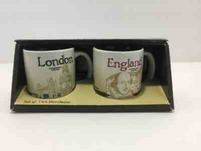 Starbucks London England Demitasse Mug Espresso Coffee Cups Set 3 oz NEW - Sold on eBay Jun, 27th 2019 for $29.99