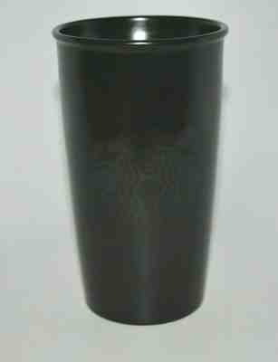 STARBUCKS Coffee Mug 2015 ~ Matte Black Mermaid Logo Double Wall Travel Cup  - Sold on eBay Jun, 27th 2019 for $18.95