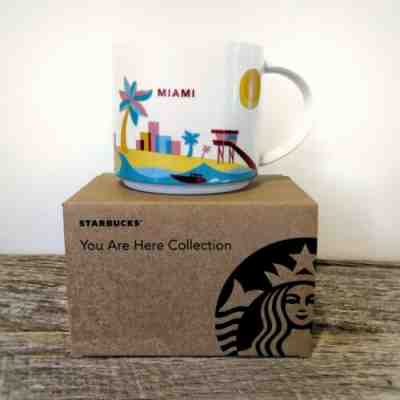 Starbucks Miami, Florida You Are Here Mug, 14 oz - Sold on eBay Jun, 27th 2019 for $22.50