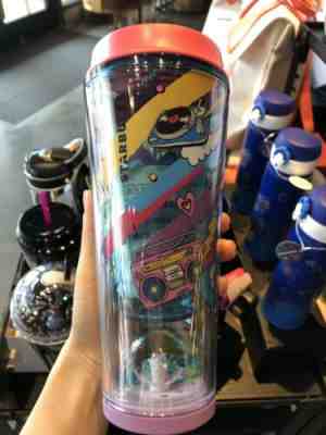 Starbucks 2019 China Summer Music Plastic Cold Tumbler Cup 12oz - Sold on eBay Jun, 27th 2019 for $39.99