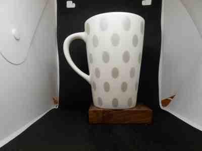 Starbucks 16 oz. Coffee Mug,Silver Polka Dots. 2005. (E-25)Bin - Sold on eBay Jun, 27th 2019 for $17.95