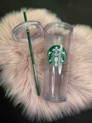 NEW Starbucks Tumbler Cold Cup In Clear with Logo Summer 2019 - Best Seller - Sold on eBay Jun, 27th 2019 for $17.00